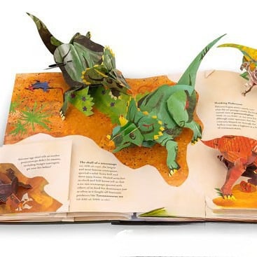 ⏰Hot Sale 49%-🦖3D Encyclopedia Prehistorica Dinosaurs📙 - Libiyi