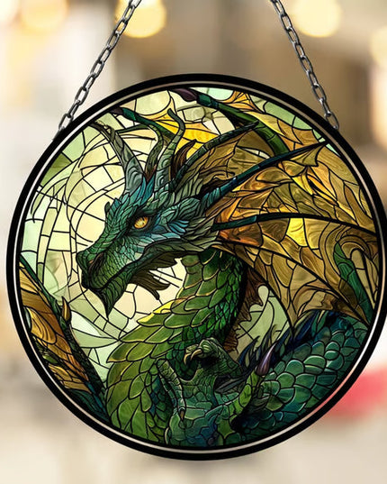 🎄2024 Christmas Gift 50% Off--Acrylic Colorful Dragon Suncatcher Ornament - Libiyi