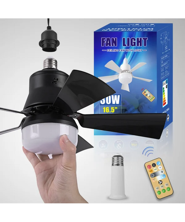 Libiyi 2-In-1 Portable Ceiling Fan - Libiyi