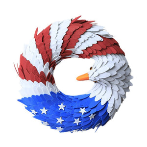 Shirem 3D Brave Wings Wreath - Libiyi