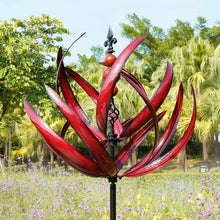 Load image into Gallery viewer, Shirem Lucky Flower Wind Spinner - Libiyi