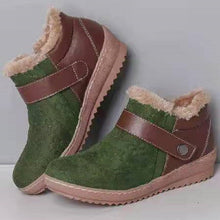 Load image into Gallery viewer, women&#39;s round toe low top color blocking cotton shoes - Keilini