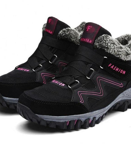 Autumn and winter non-slip warm and comfortable high-top casual cotton shoes—Unisex - Keillini