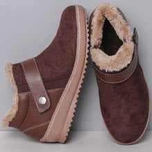 Load image into Gallery viewer, women&#39;s round toe low top color blocking cotton shoes - Keilini
