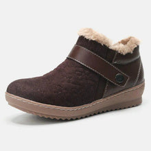 Load image into Gallery viewer, women&#39;s round toe low top color blocking cotton shoes - Keilini