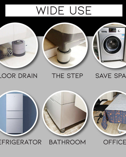 Shock And Noise Cancelling Washing Machine Support - Libiyi