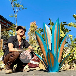 Anti-rust Metal Tequila Agave Plant - Libiyi