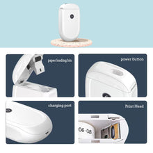 Load image into Gallery viewer, Wireless Bluetooth Mini Thermal Label Maker Printer - Keilini