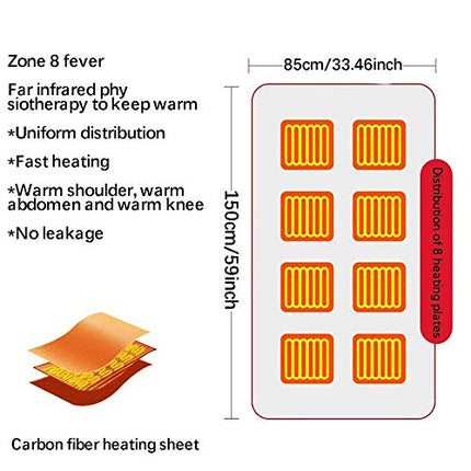 Electric Heated Outer Blanket Heated Shawl - Keillini