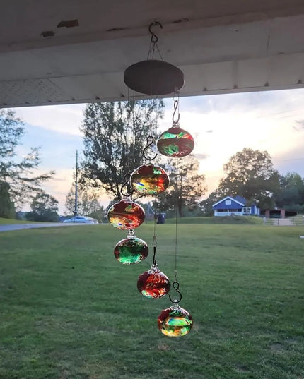 Shirem  Wind Chime Hummingbird Feeder - Libiyi
