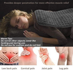 Electric Heating Pads, Heated Pad for Back Pain Muscle Pain Relieve - Keillini