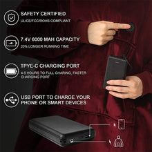 Load image into Gallery viewer, Heated Wearable Blanket Hoodie with Battery Pack - Keillini