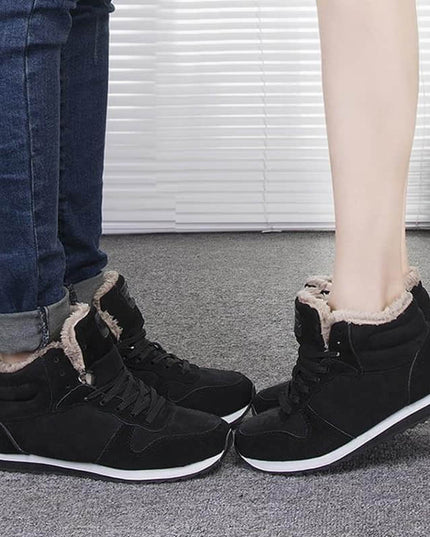 Winter non-slip warm soft-soled cotton shoes—Unisex - Keillini