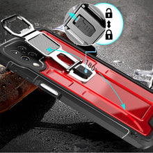 Load image into Gallery viewer, Unique 3 In 1 Translucent Shockproof Case For Samsung A12 - Libiyi