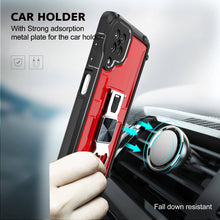 Load image into Gallery viewer, Unique 3 In 1 Translucent Shockproof Case For Samsung A12 - Libiyi
