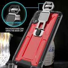 Load image into Gallery viewer, Unique 3 In 1 Translucent Shockproof Case For Samsung A12 - Libiyi
