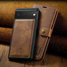 Load image into Gallery viewer, Magnetic 2-in-1 Detachable Leather Wallet Case For Google Pixel 6 - Libiyi