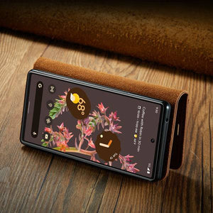 Magnetic 2-in-1 Detachable Leather Wallet Case For Google Pixel 6 - Libiyi