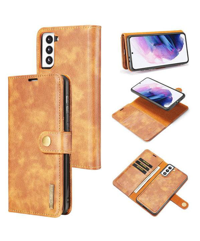 Magnetic 2-in-1 Detachable Leather Wallet Case For Samsung S21 - Libiyi