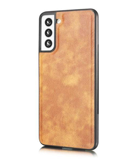 Magnetic 2-in-1 Detachable Leather Wallet Case For Samsung S21 - Libiyi