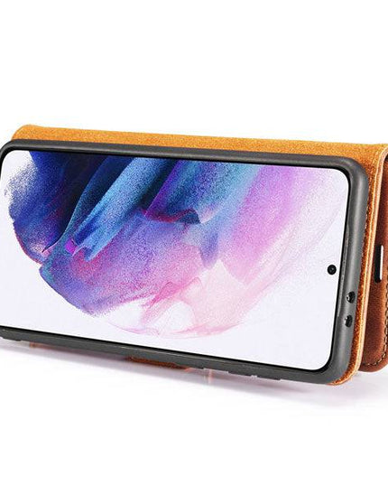 Samsung Galaxy S21 FE Magnetic 2-in-1 Detachable Leather Wallet Case - Libiyi