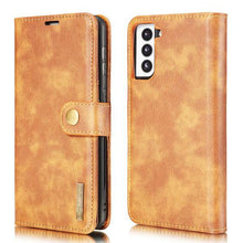 Load image into Gallery viewer, 2-in-1 Detachable Leather Wallet Case For Samsung S21 FE - Libiyi
