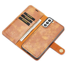 Load image into Gallery viewer, 2-in-1 Detachable Leather Wallet Case For Samsung S21 FE - Libiyi