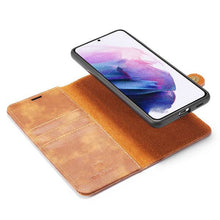 Load image into Gallery viewer, 2-in-1 Detachable Leather Wallet Case For Samsung S21 FE - Libiyi