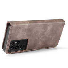 Load image into Gallery viewer, Samsung Galaxy S21 Ultra Magnetic 2-in-1 Detachable Leather Wallet Case - Libiyi