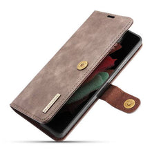 Load image into Gallery viewer, Samsung Galaxy S21 Ultra Magnetic 2-in-1 Detachable Leather Wallet Case - Libiyi