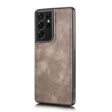 Load image into Gallery viewer, Samsung Galaxy S21 Ultra Magnetic 2-in-1 Detachable Leather Wallet Case - Libiyi