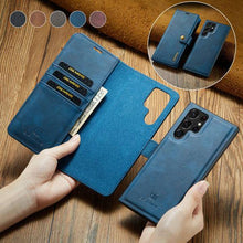 Load image into Gallery viewer, Samsung Galaxy S22 Series Luxury Leather Card Wallet Case - Libiyi