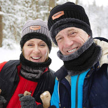 Load image into Gallery viewer, Warm Beanie Cap With Scarf - Libiyi