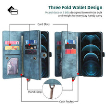 Load image into Gallery viewer, Cardholder Wrist Leather Phone Case for iPhone - Libiyi