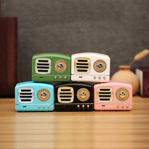 Wireless Stereo Retro Speakers-Wooden - Libiyi