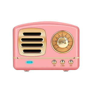 Wireless Stereo Retro Speakers-Wooden - Libiyi