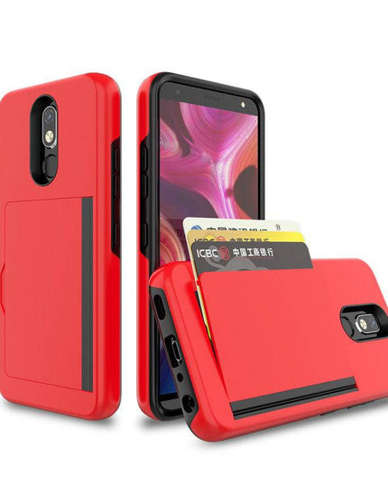 Armor Protective Card Holder Case for LG - Libiyi