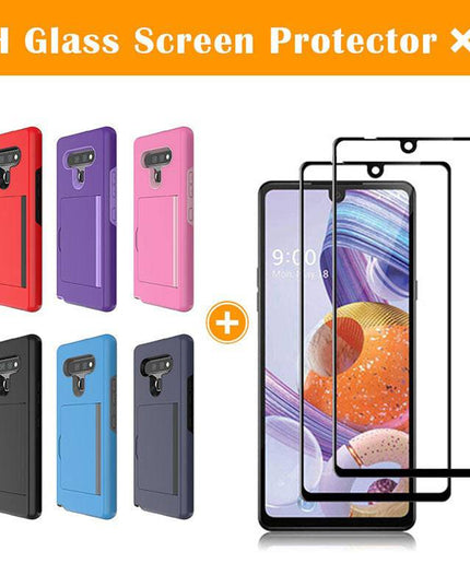 Armor Protective Card Holder Case for LG - Libiyi