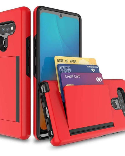 Armor Protective Card Holder Case for LG - Libiyi