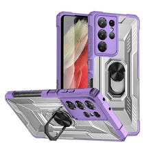 Load image into Gallery viewer, Magnetic Metal Finger Ring Holder Armor Case For Samsung S21 ULTRA 5G - Libiyi