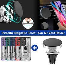 Load image into Gallery viewer, Magnetic Metal Finger Ring Holder Armor Case For Samsung S21 ULTRA 5G - Libiyi