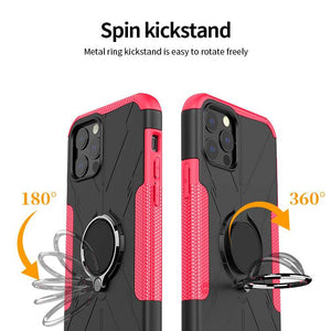 Robot 3 in 1 Heavy Duty Defender Case For iPhone 12 Pro - Libiyi