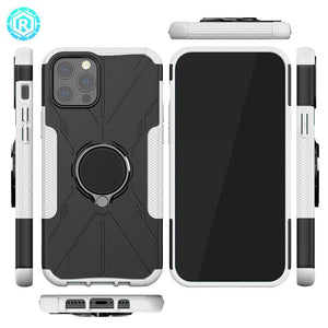 Robot 3 in 1 Heavy Duty Defender Case For iPhone 12 Pro - Libiyi