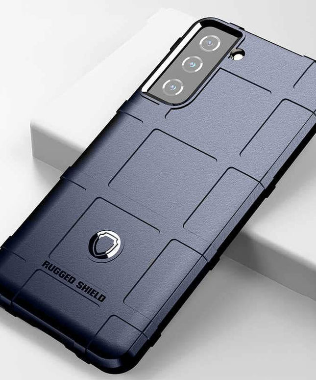 TPU Thick Solid Rough Armor Tactical Protective Cover Case For Samsung S21+ - Libiyi