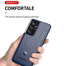 Load image into Gallery viewer, TPU Thick Solid Rough Armor Tactical Protective Cover Case For Samsung S21 Ultra - Libiyi