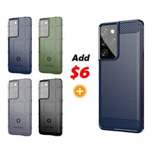Load image into Gallery viewer, TPU Thick Solid Rough Armor Tactical Protective Cover Case For Samsung S21 Ultra - Libiyi