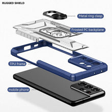 Load image into Gallery viewer, Magnetic Metal Finger Ring Holder Armor Case For Samsung - Libiyi