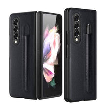 Load image into Gallery viewer, Luxury Business PU Leather Case for Samsung Galaxy Z Fold 3 5G with S Pen Holder - Libiyi