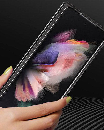 S Pen Slot Protective Leather Case for Samsung Galaxy Z Fold 3 5G - Libiyi