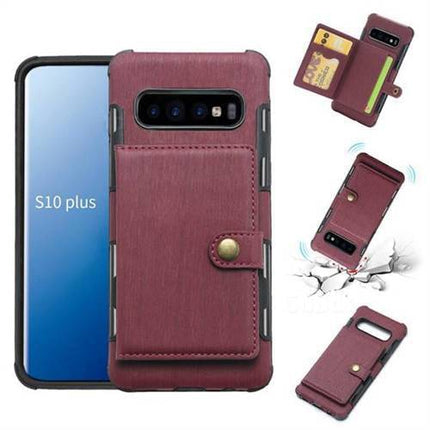 Security Copper Button Protective Case For Samsung S10 Plus - Libiyi
